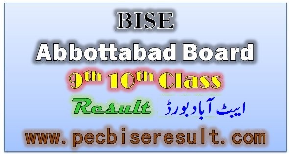 BISE Abbottabad Board Matric Result 2022