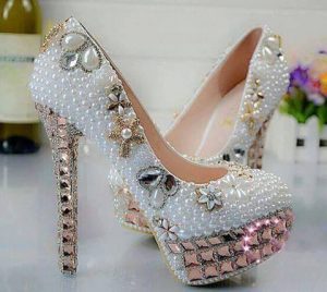 White High Heel Shoes