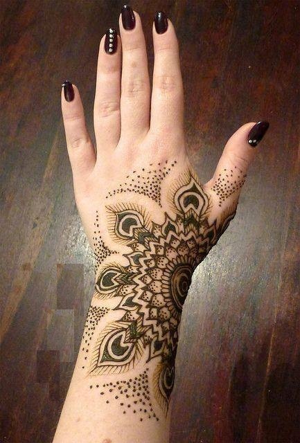 Easy Hand Henna Design 2017