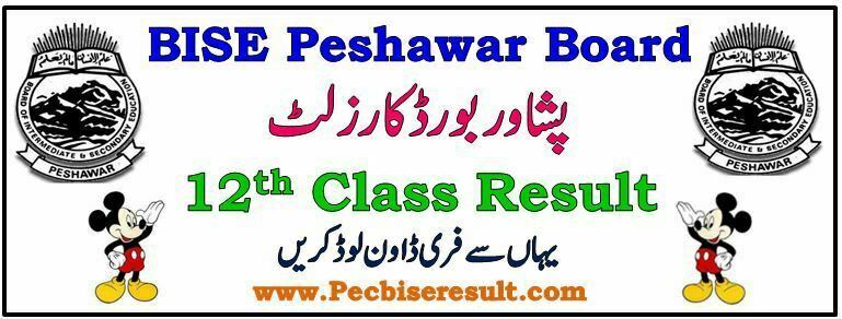 BISE Peshawar Board 12th Class Result 2023