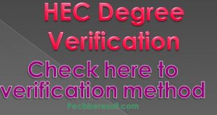 HEC Verification