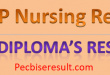 National Examination Board Punjab Nursing Result 2022