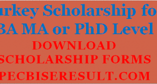 Turkish Scholarships 2022