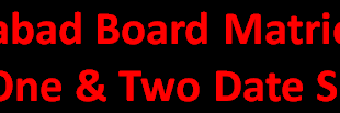 Board of Faisalabad 10th Class Date Sheet 2022 Online Here