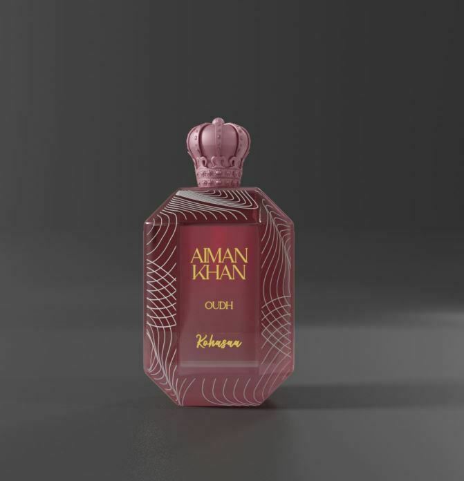 Aiman Khan Perfume Bottle size 