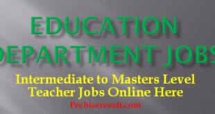 educational jobs for the teachers 2022