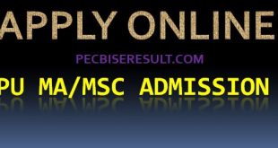 Punjab University MA MSC Admission 2023