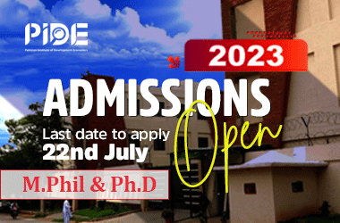 Online apply for PIDE Admission Open